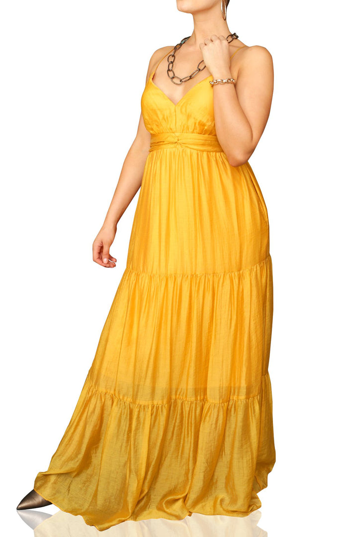 Long Maxi Dress | Women's-Maxi Dress |Silk Maxi Dress{Halter Neck} M Long Maxi Dress | Women's-Maxi Dress |Silk Maxi Dress{Halter Neck} M