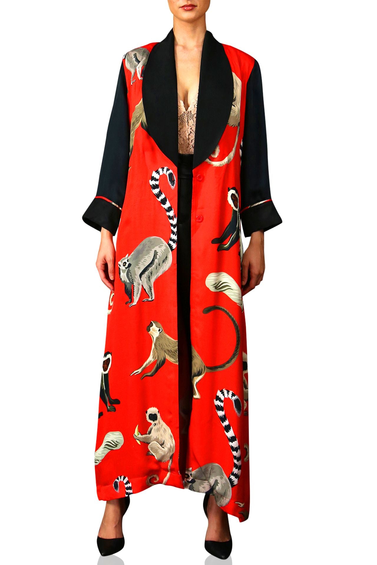 Long Printed Robe – Kyle x Shahida