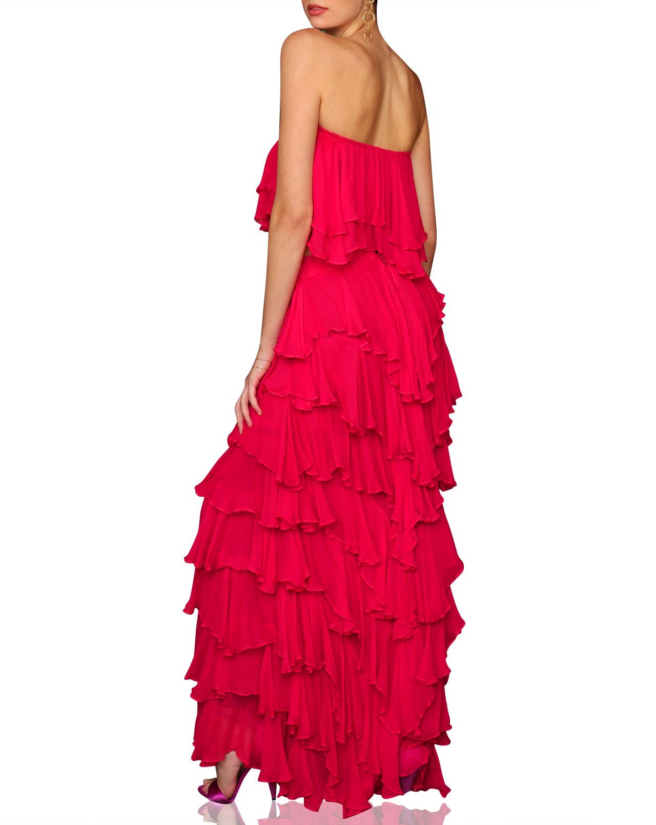 Off The Shoulder Dress: Ruffle Dress - Women's Designer Off The ...