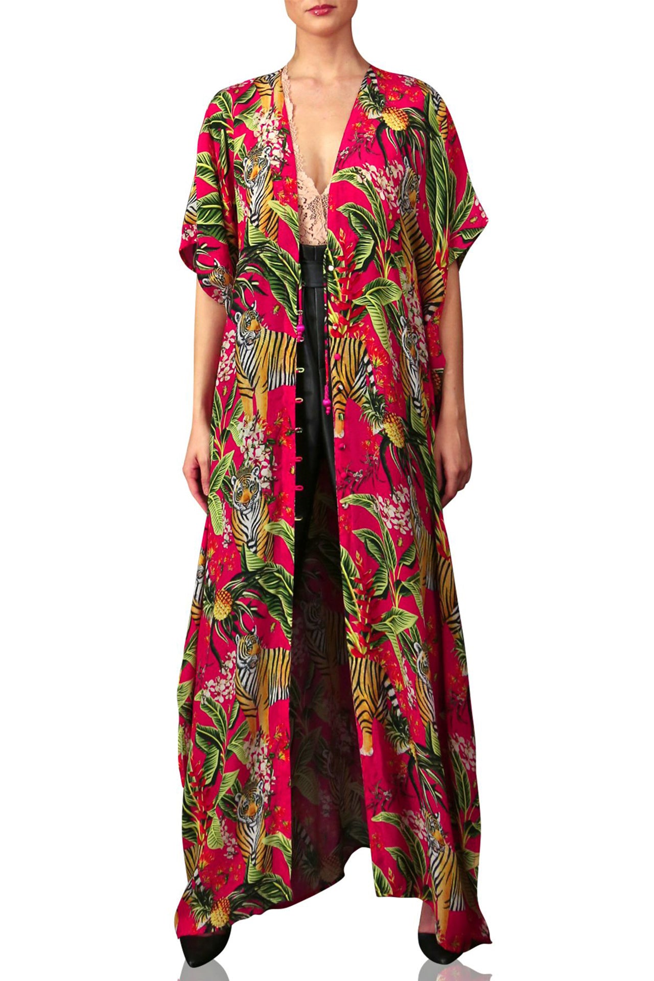 Kaftan Dresses|Long Kaftans|Printed Kaftan|Silk Kaftans{Designer Clothing}