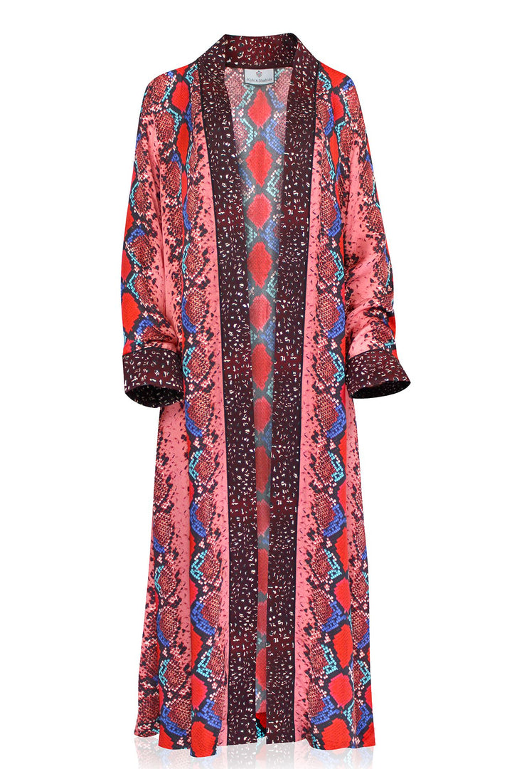 modern fashion robe, premium robe dress, silky robe gown, shahida-kyle-richards, high end robe