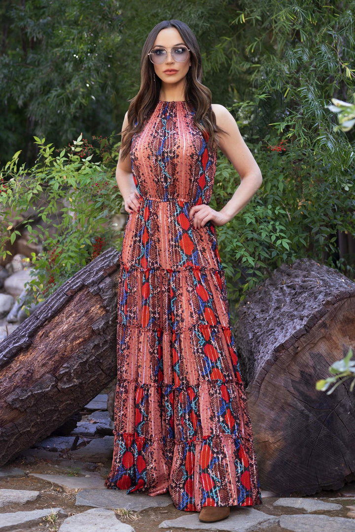 snake print maxi dress Black Snake Print Cut Out Detail Maxi Dress