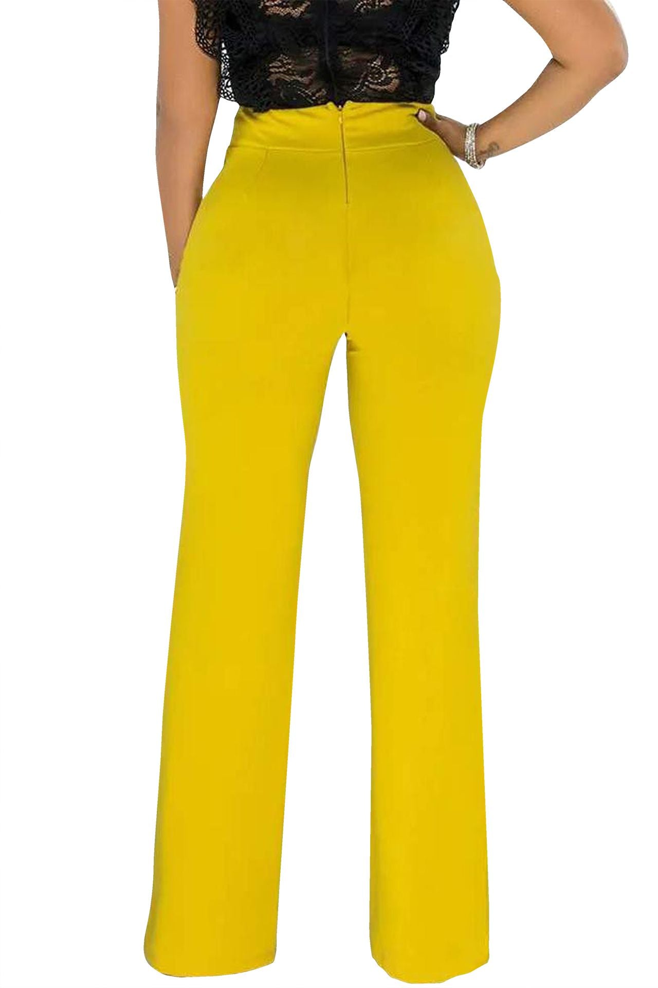 Yellow Women Pant